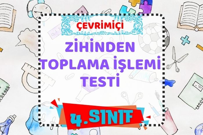 100’ÜN KATLARIYLA ZİHİNDEN TOPLAMA İŞLEMİ