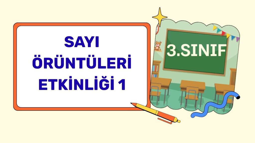 ÖRÜNTÜLERİ TAMAMLAYALIM 1