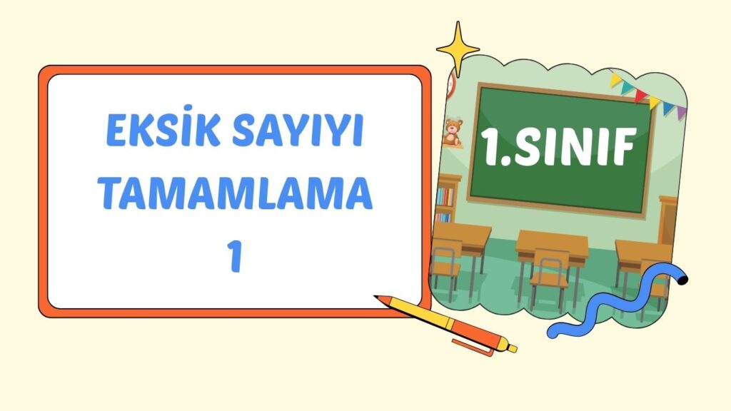 20’YE KADAR OLAN SAYILARDA EKSİK OLANI TAMAMLA 20’YE KADAR OLAN SAYILARDA EKSİK OLANI TAMAMLA