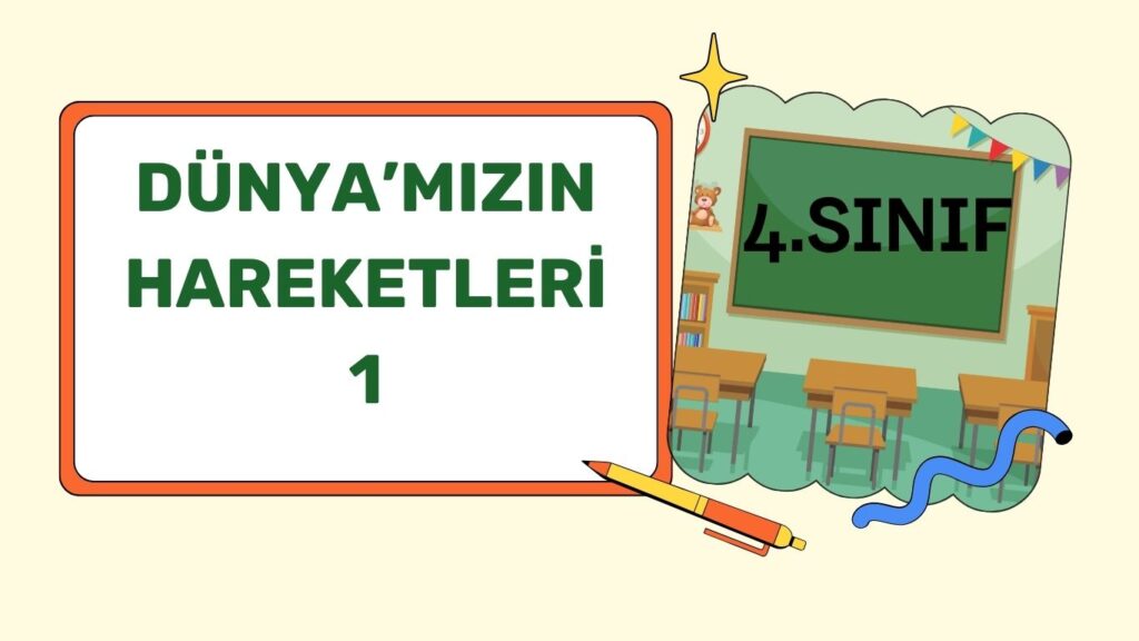 DÜNYA’NIN HAREKETLERİ SONUCU GERÇEKLEŞEN OLAYLAR DÜNYA’NIN HAREKETLERİ SONUCU GERÇEKLEŞEN OLAYLAR