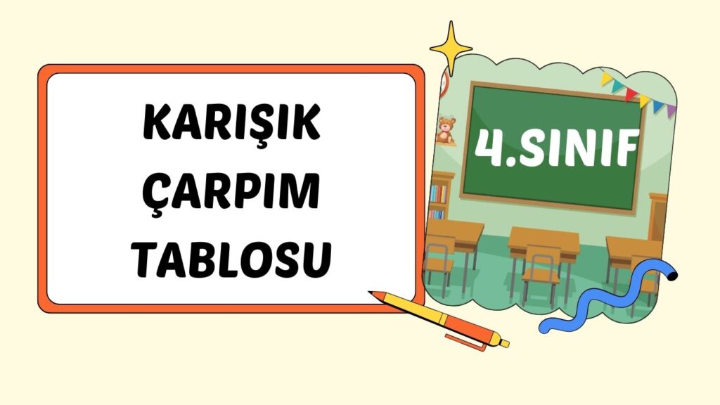 KARIŞIK ÇARPIM TABLOSU OYUNU