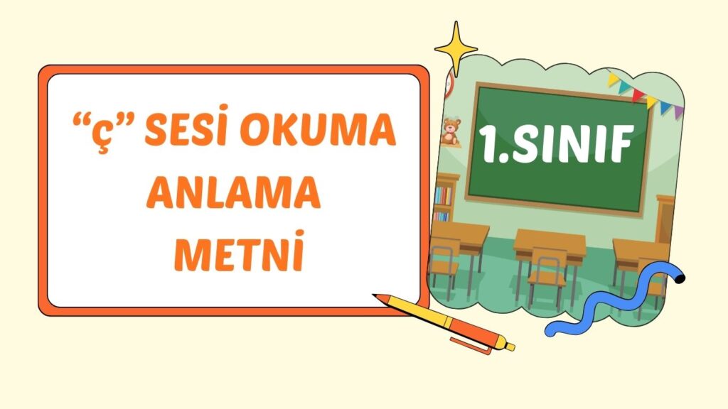 “ç” SESİ OKUMA ANLAMA SORULARI 1