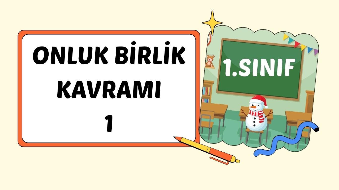 ONLUK VE BİRLİK KAVRAMI