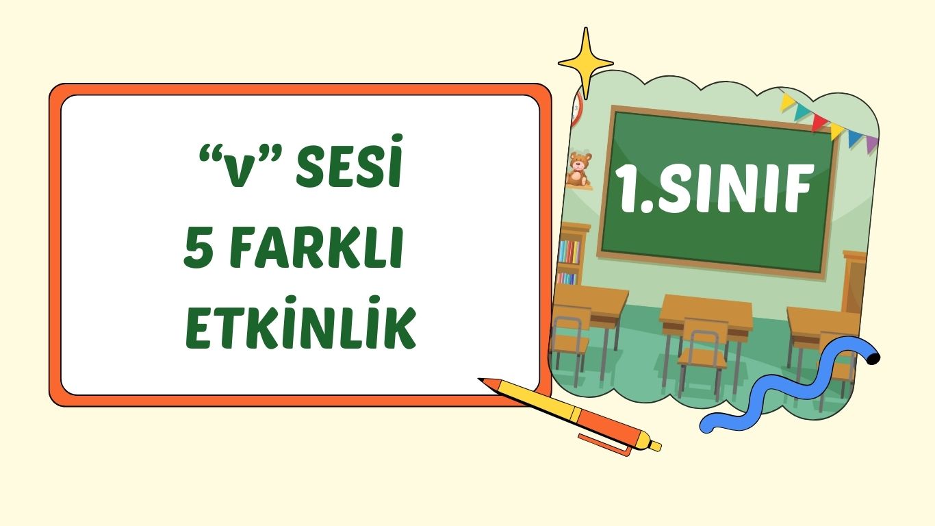 “v” SESİ ÇEVRİMİÇİ EĞİTİM ETKİNLİKLERİ