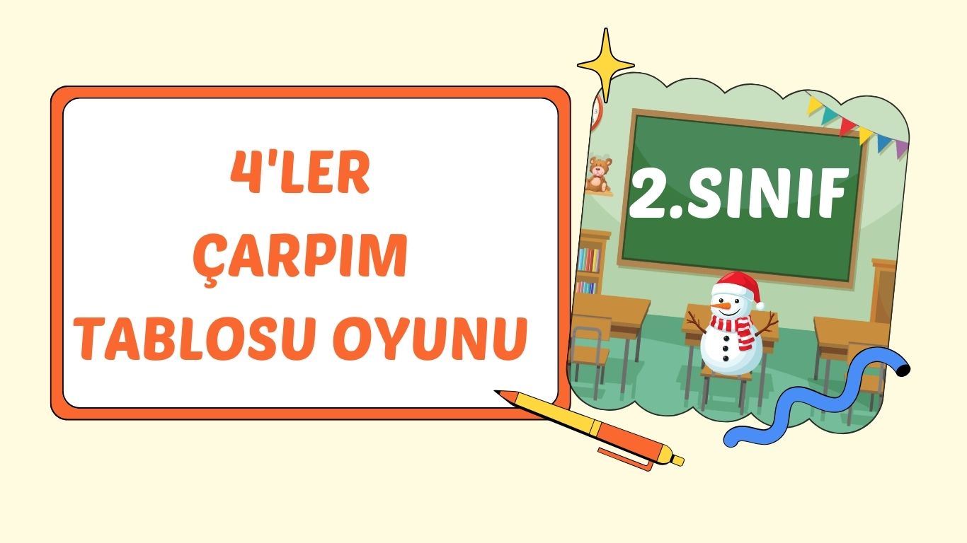 ÇARPMA OYUNU(4’LER)