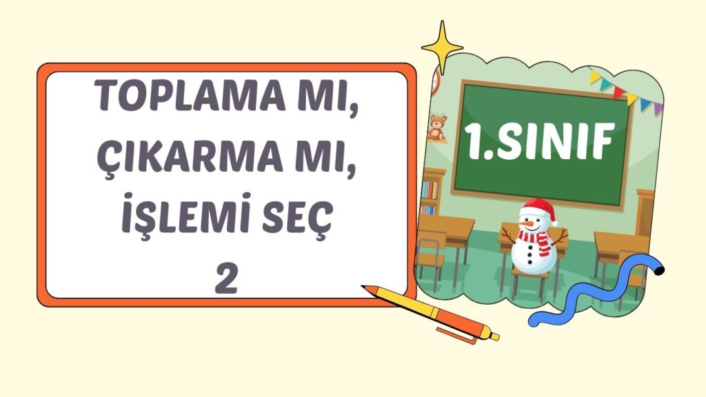 TOPLAMA ÇIKARMA İŞLEMİ 2