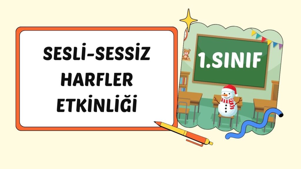 SESLİ HARFLER-SESSİZ HARFLER SESLİ HARFLER-SESSİZ HARFLER