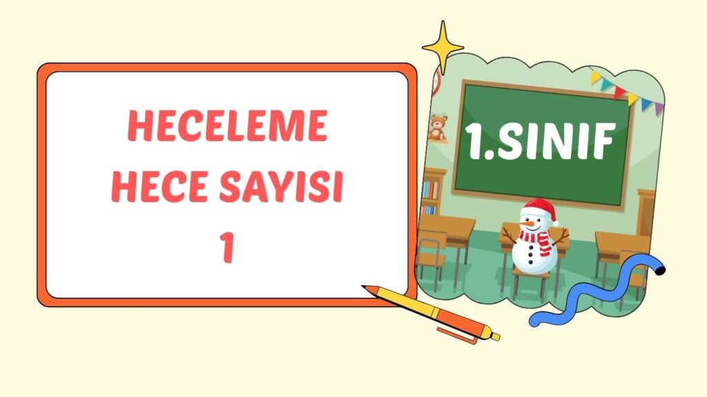 KELİMELERİ HECELERİNE AYIRMA