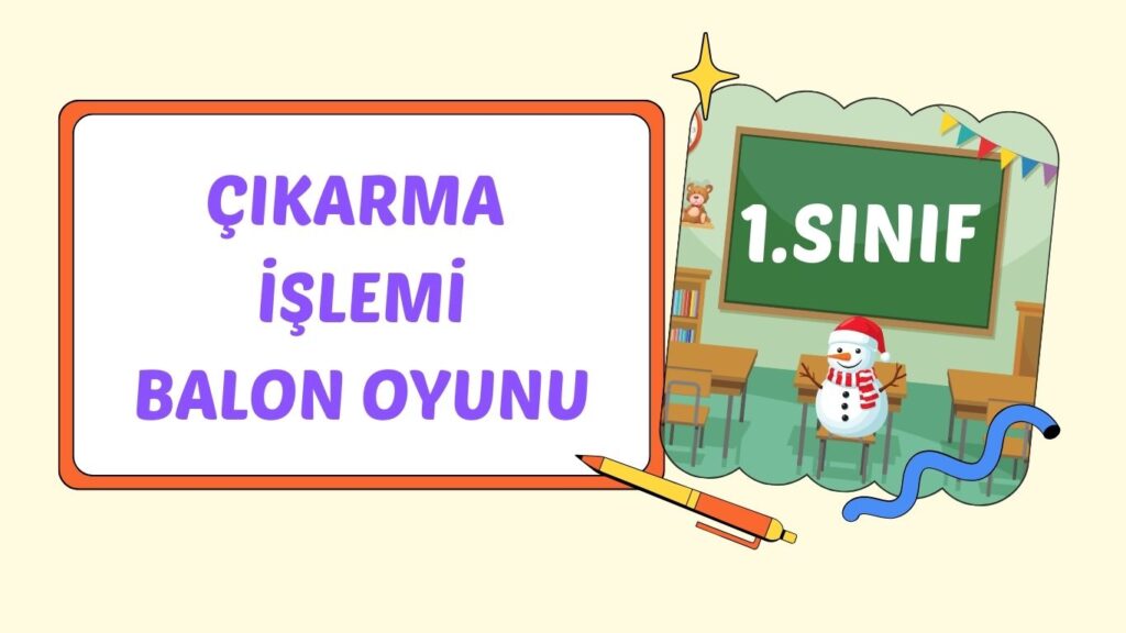 ÇIKARMA İŞLEMİ BALON OYUNU