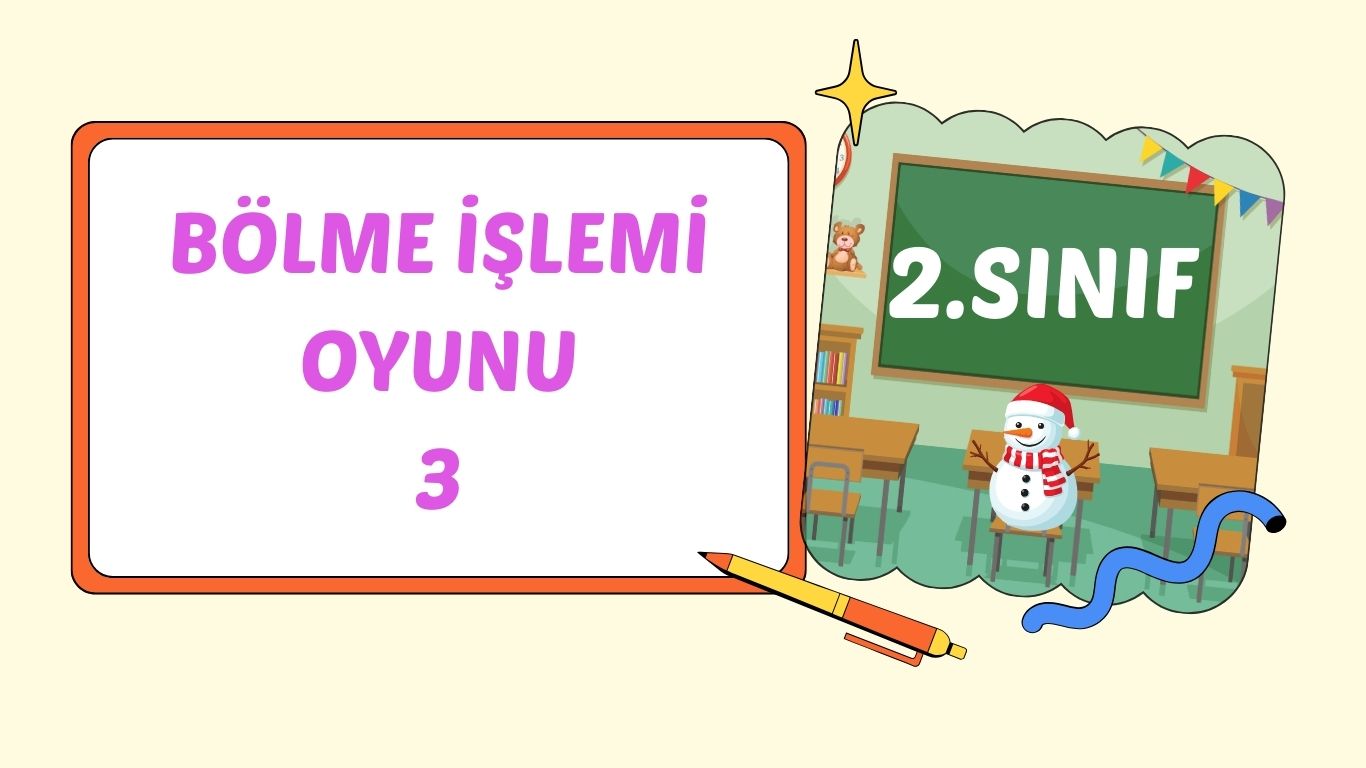 BÖLME İŞLEMİ 3