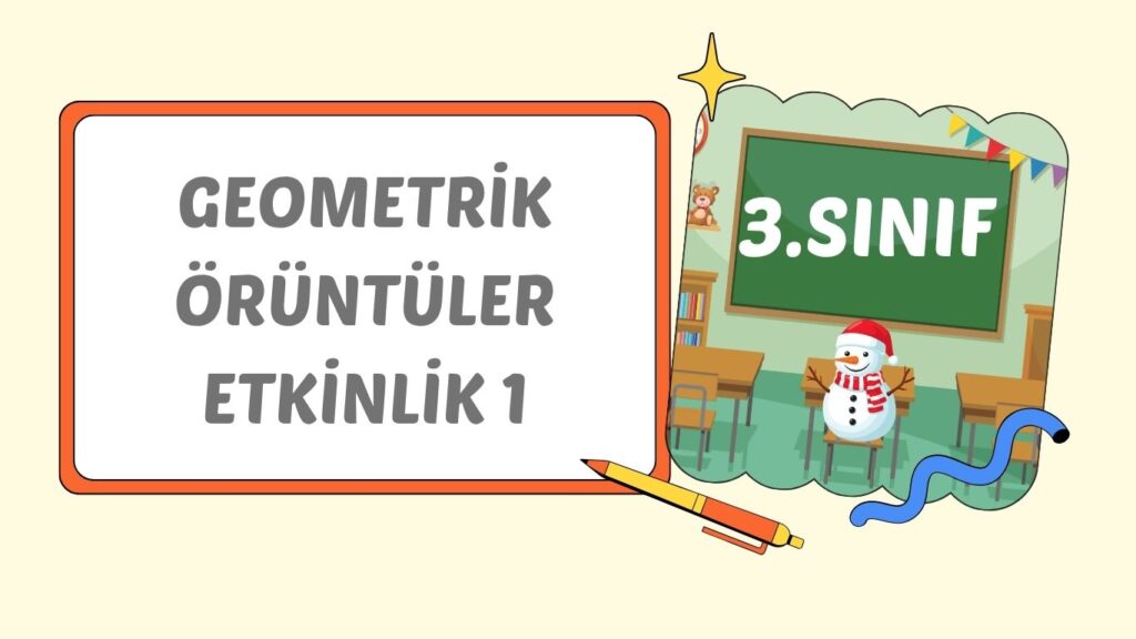 GEOMETRİK ÖRÜNTÜLER+pdf GEOMETRİK ÖRÜNTÜLER+pdf