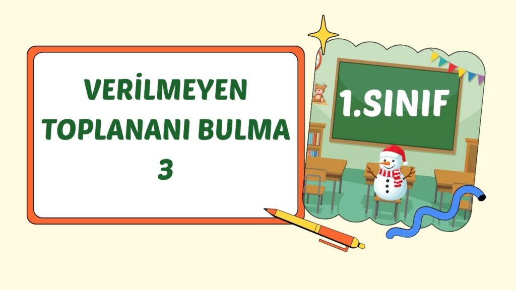 VERİLMEYEN TOPLANANI BULMA 3+pdf