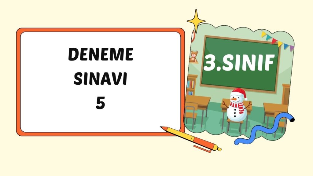 3. SINIF DENEME SINAVI 5+pdf 3. SINIF DENEME SINAVI 5+pdf